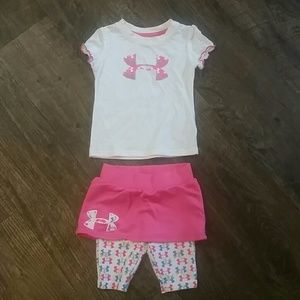 Under Armour girls outfit