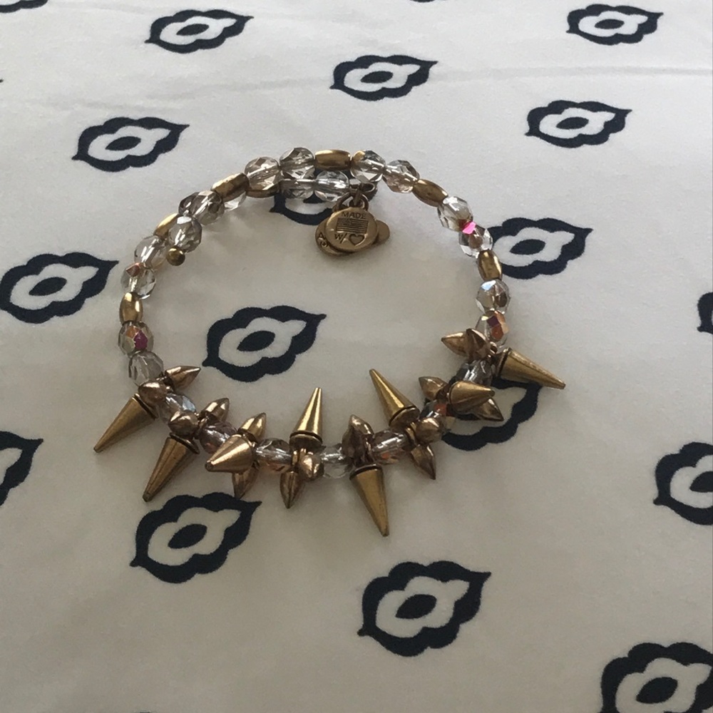Alex and Ani Flame Rock & Raw Wrap