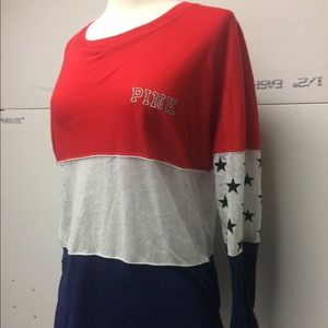 Pink long sleeve shirt