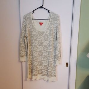 Cream and Gold Elle Sweater