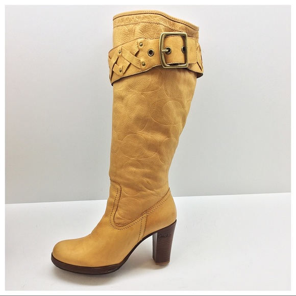 Coach Shoes - Coach Meadow Tall Slouch Boot - Wide Calf Friendly