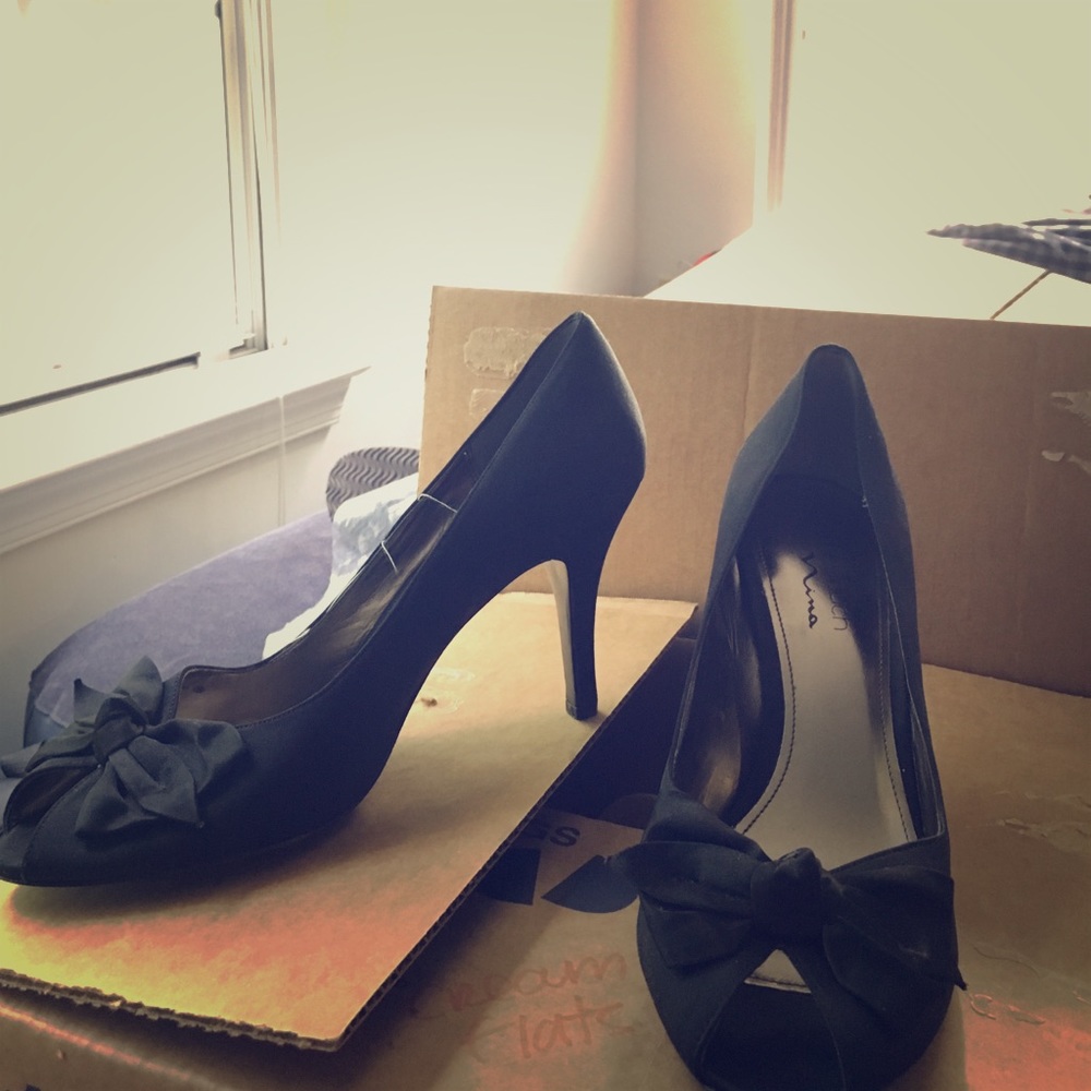 Black heels
