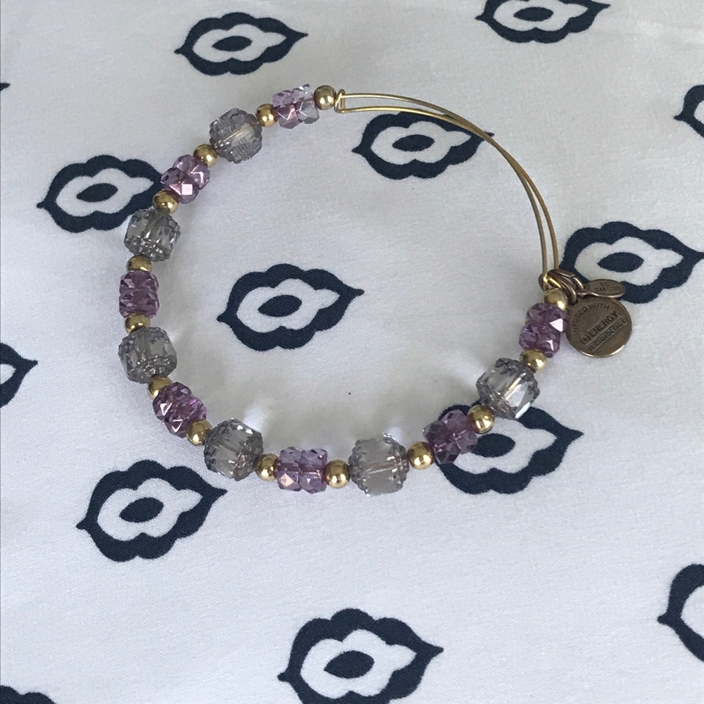 Alex and Ani Bead Bangle in Rafaelian Gold