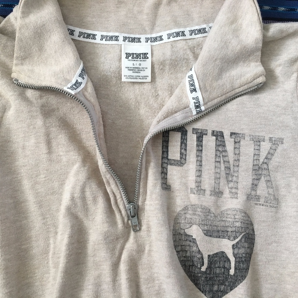 Pink Quarter Zip
