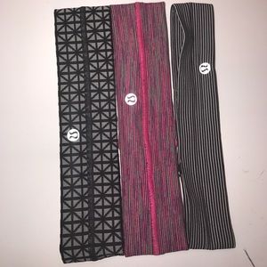 Stripped Lululemon headbands