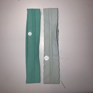 Blue Lululemon headbands