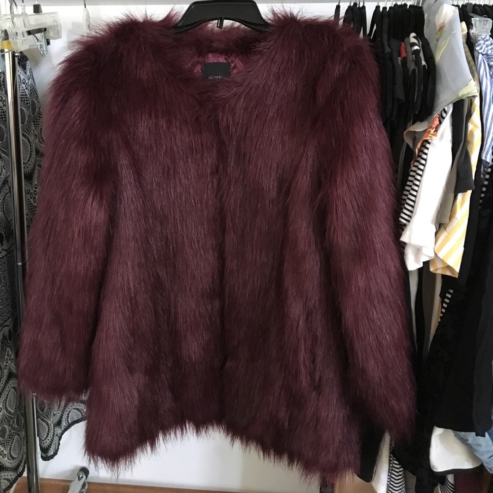 Faux Fur Coat