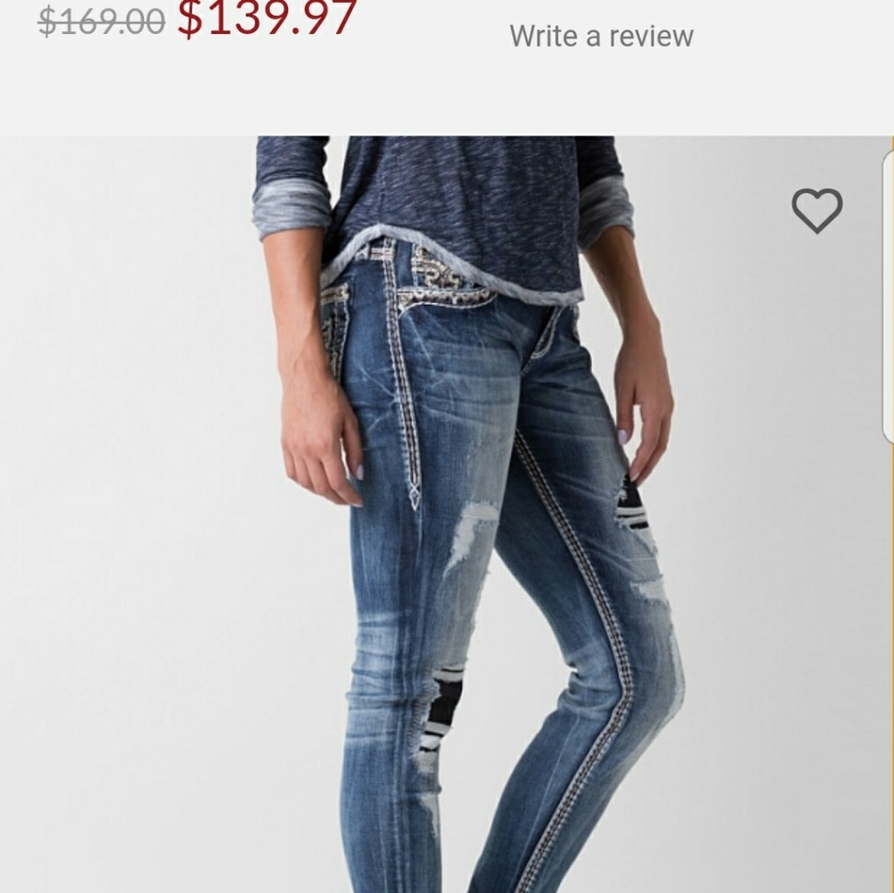 Rock Revival Sun Skinny Jeans