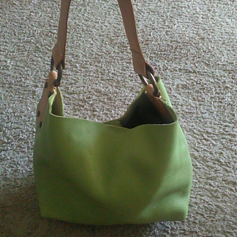 Unisa Leather Green bag
