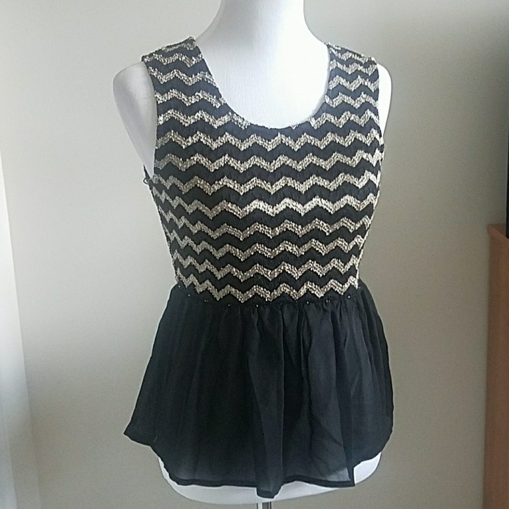 Cute Peplum Top