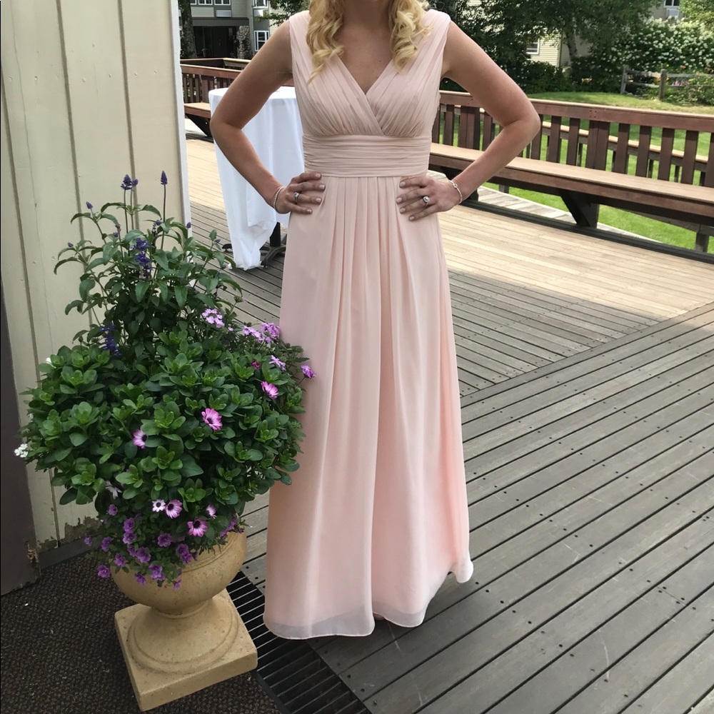 Bill Levkoff Petal Pink Dress