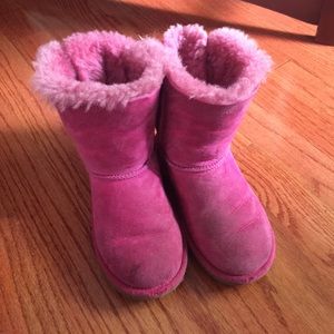 Ugg pink winter boots size 11