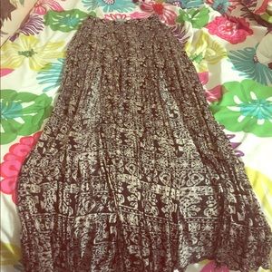 Maxi skirt