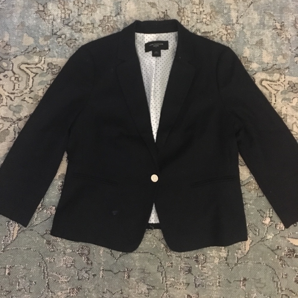 Ann Taylor Navy Blazer