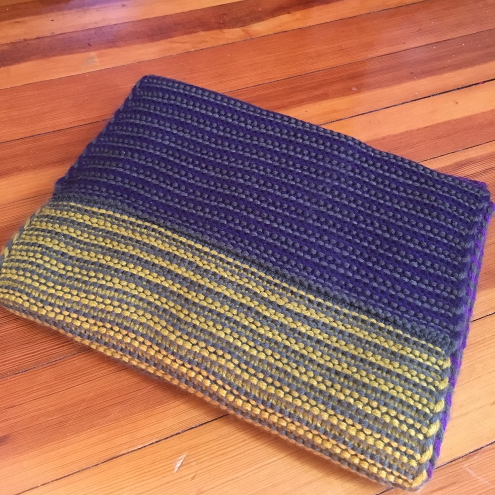 Multi colored North Face Scarf