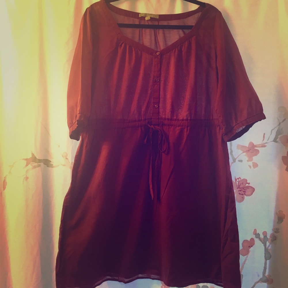 Fuchsia Old Navy Short Sleeved Dress