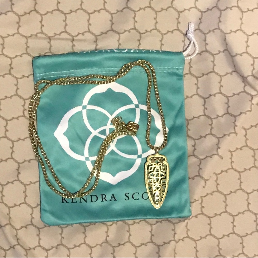 Kendra Scott Sienna Necklace in Gold