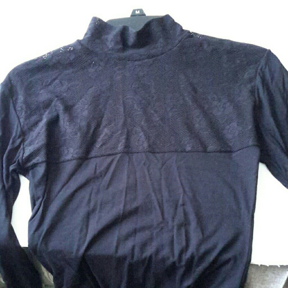 Bodysuit black with lace in oerfect condition