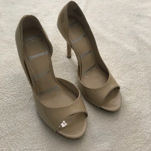 Elle open toe heels