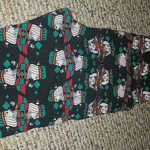 Lularoe OS king and queen card leggings