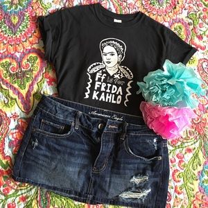 American Eagle denim skirt