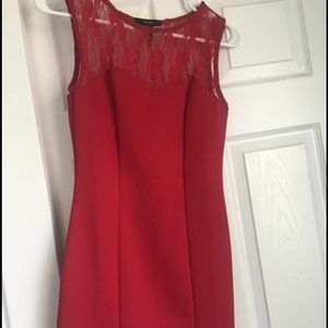 Red formal dress, never worn! Size small