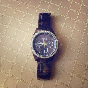 Fossil Women's Stella Tortoise Watch 37 mm