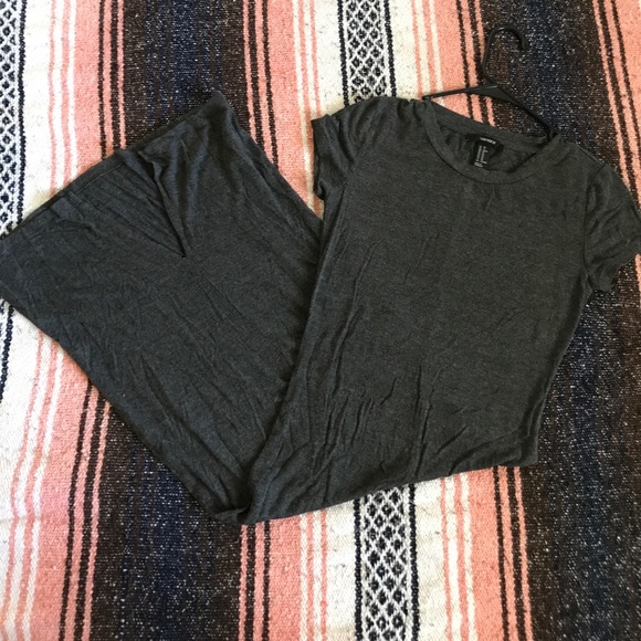 Forever 21 Grey Maxi Dress - Picture 1 of 3