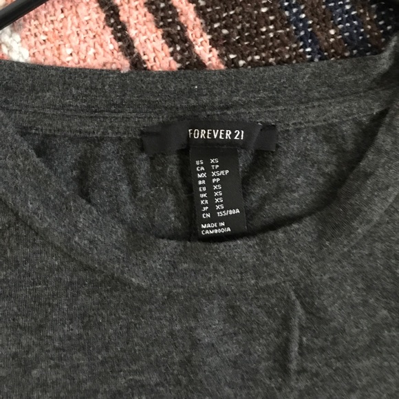 Forever 21 Grey Maxi Dress - Picture 2 of 3