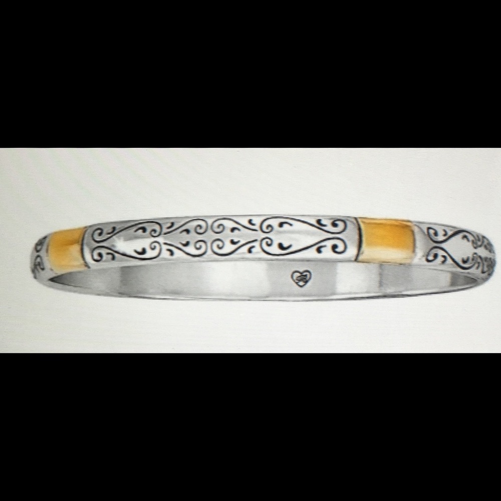 Brighton two tone bangel bracelet
