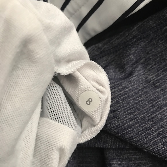 {LULULEMON} Back On Track Tank Bra Quiet Stripes - Picture 8 of 8