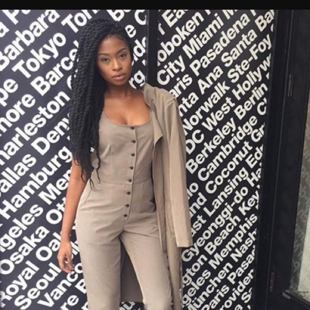 American Apparel Frankie jumpsuit NWOT