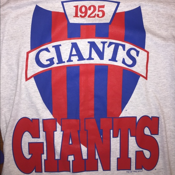 Vintage New York Giants "The Game" T-Shirt Hoodie - Picture 2 of 6