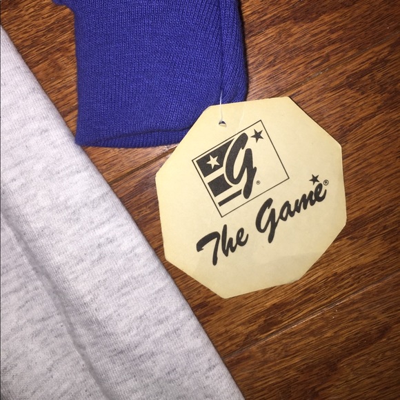 Vintage New York Giants "The Game" T-Shirt Hoodie - Picture 5 of 6