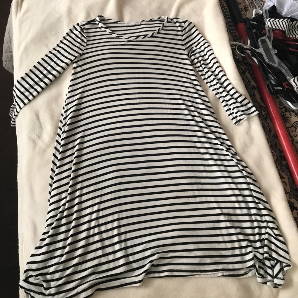 striped dress
