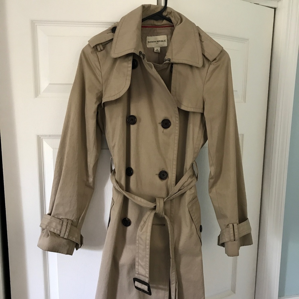 Banana Republic trench coat