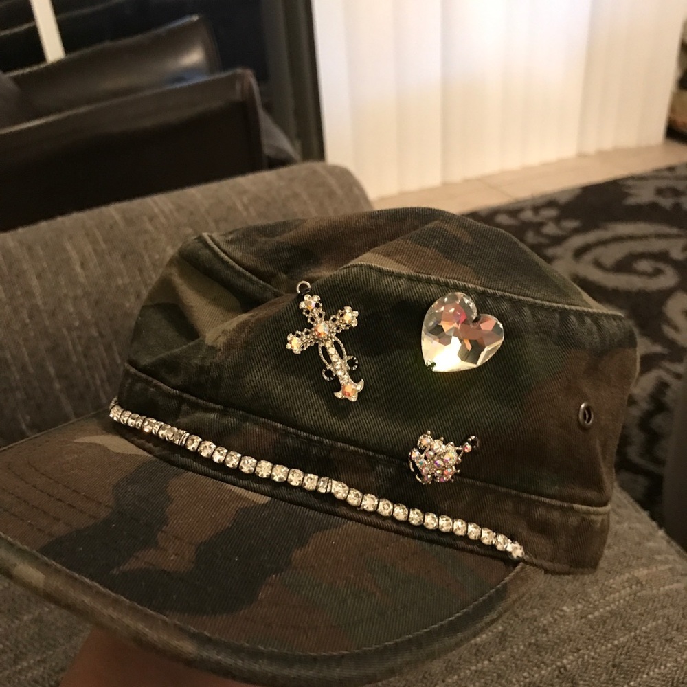 Custom bling hat