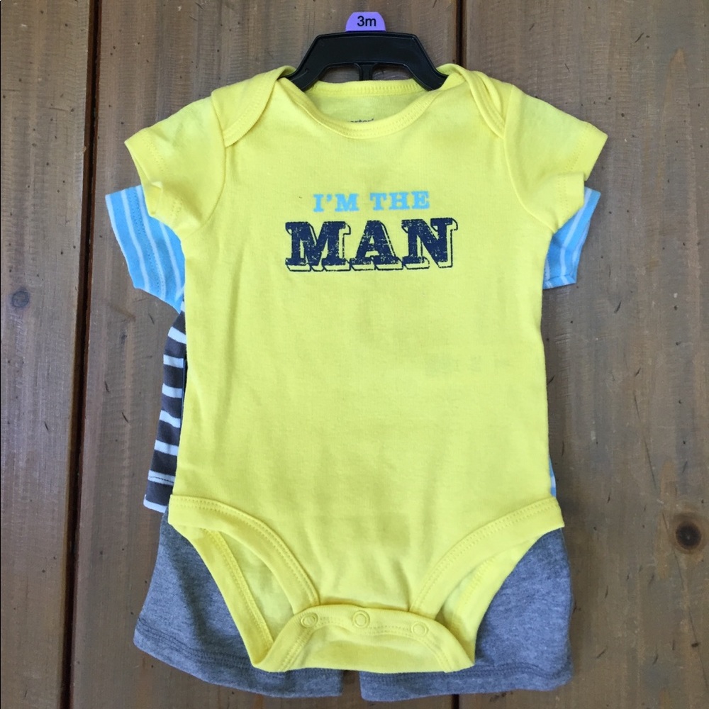 Carters 4 piece set - 3M