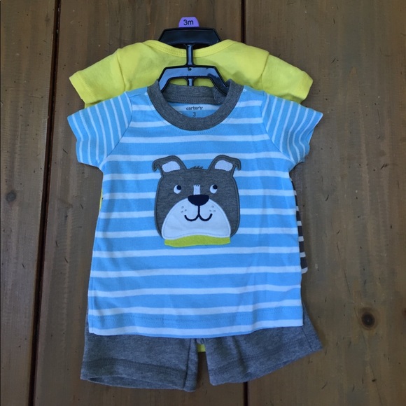 Carters 4 piece set - 3M - Picture 2 of 4