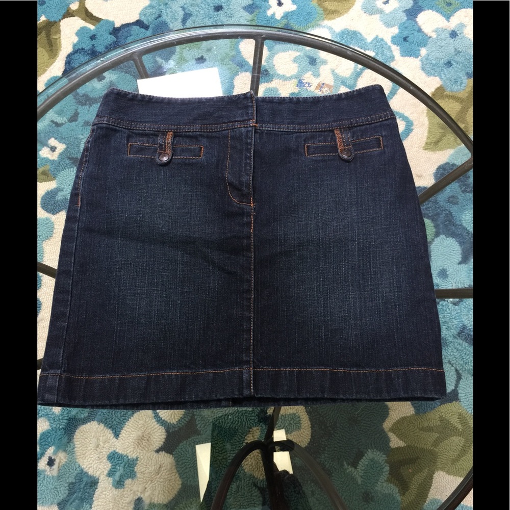 Denim Mini Skirt by LOFT