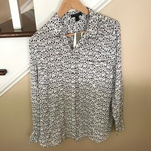 Silk J Crew Blouse