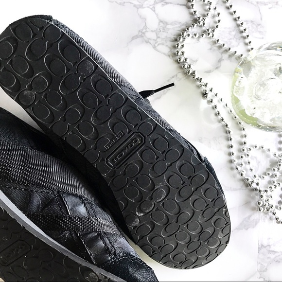 Black logo Coach sneakers - Picture 2 of 3
