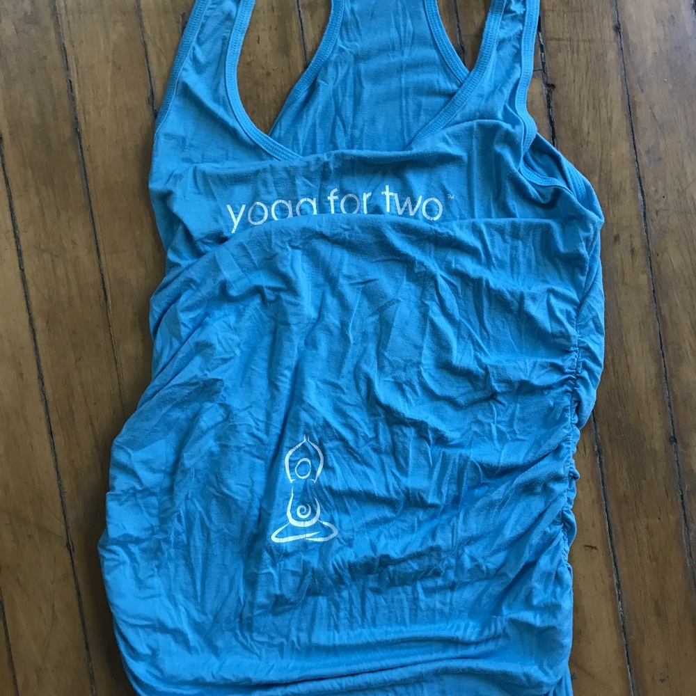 For Two Fitness "Yoga for Two" maternity yoga top