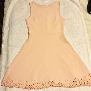 Pale peach sundress