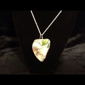 Broken China Necklace