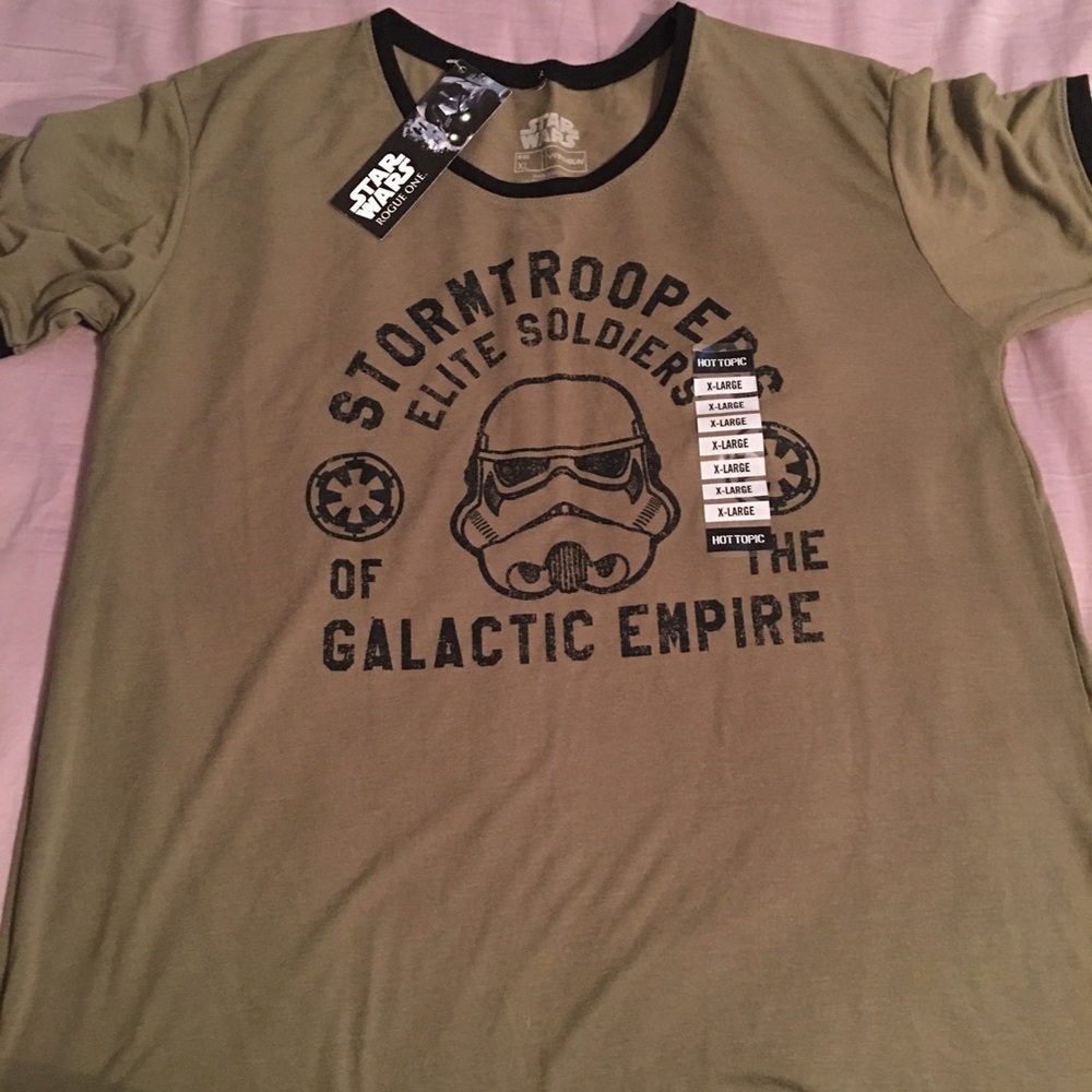 Womens Star Wars rouge one shirt