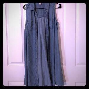 Denim dress