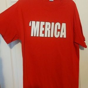 Mens (never worn) 'Merica Shirt