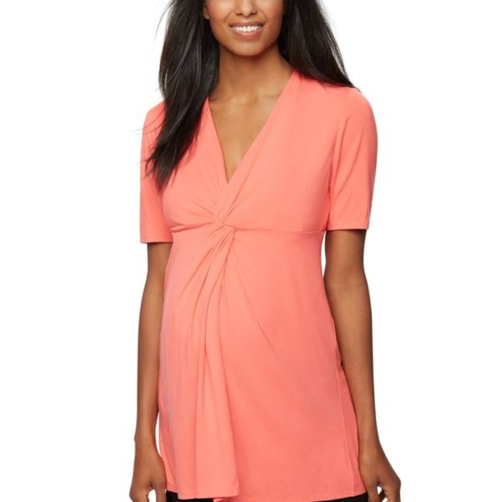 A Pea in the Pod maternity tunic blouse L