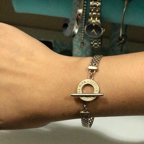 Tiffany & Co. Jewelry - Authentic Tiffany Somerset Toggle Bracelet